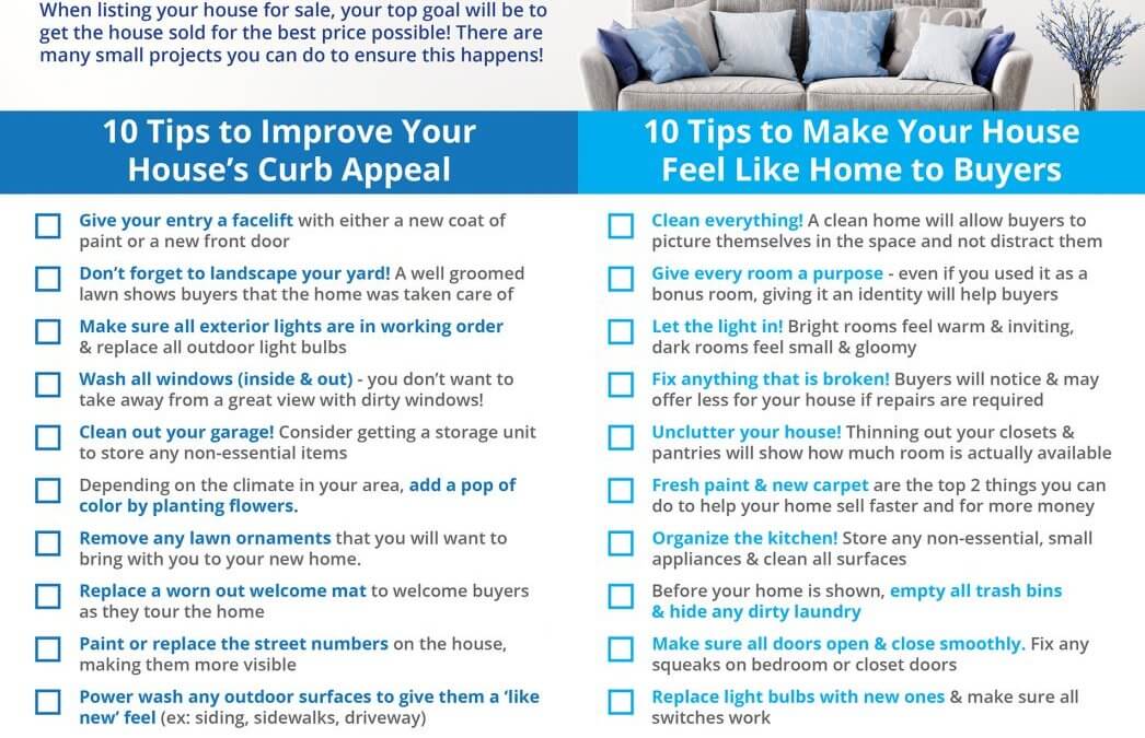 20 Tips for Preparing Your House for Sale This Spring