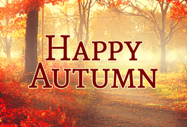 Happy Autumn!