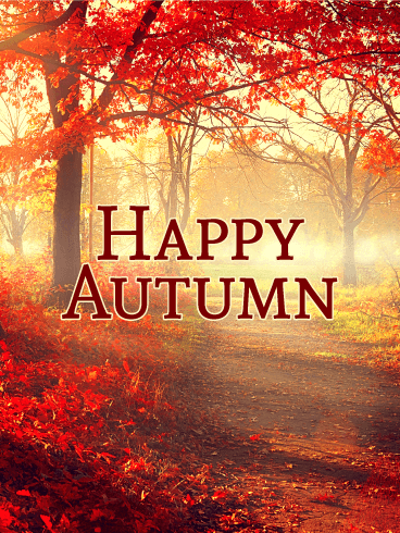 Happy Autumn!