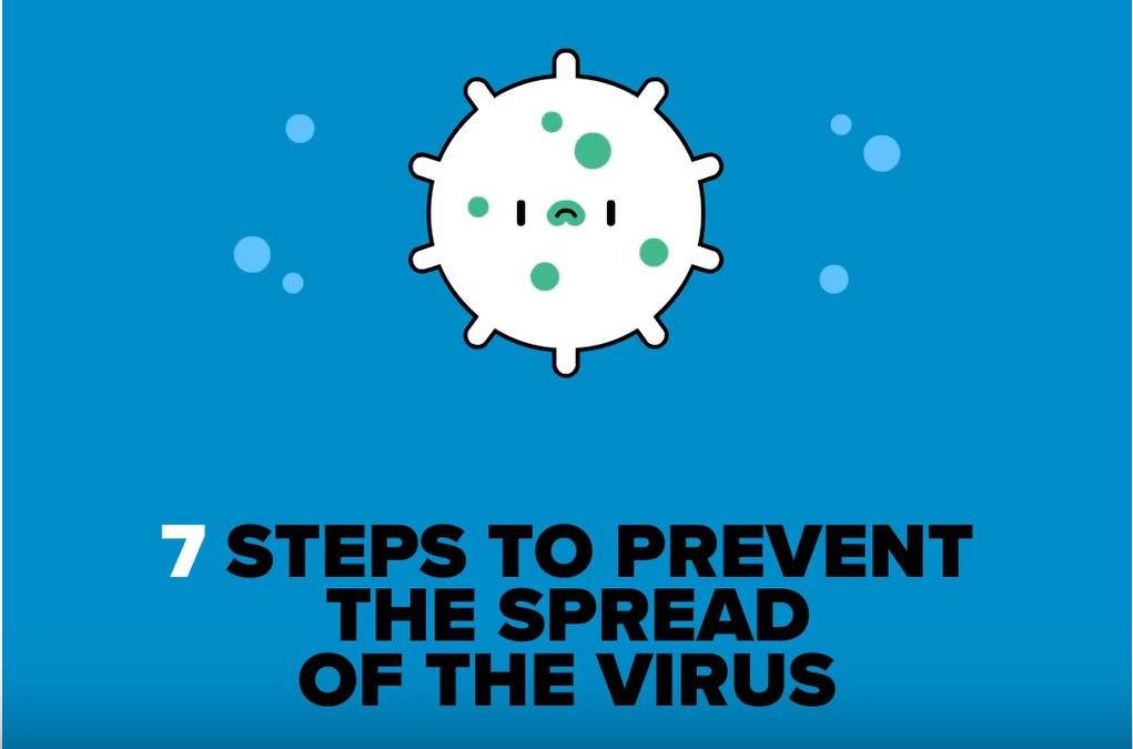 Seven Steps to Prevent the Spread of Coronavirus